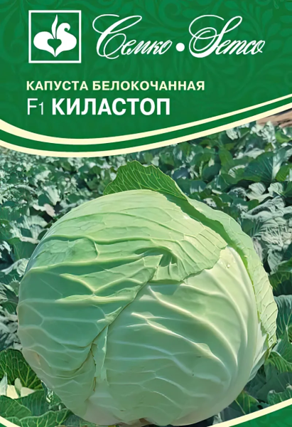 Капуста белокочанная Киластоп F1 (пакет 0,1 г)