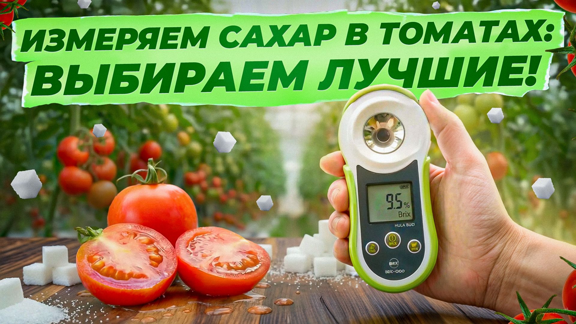 12% САХАРА В ТОМАТАХ? Замерили в 2025 в Белгороде!