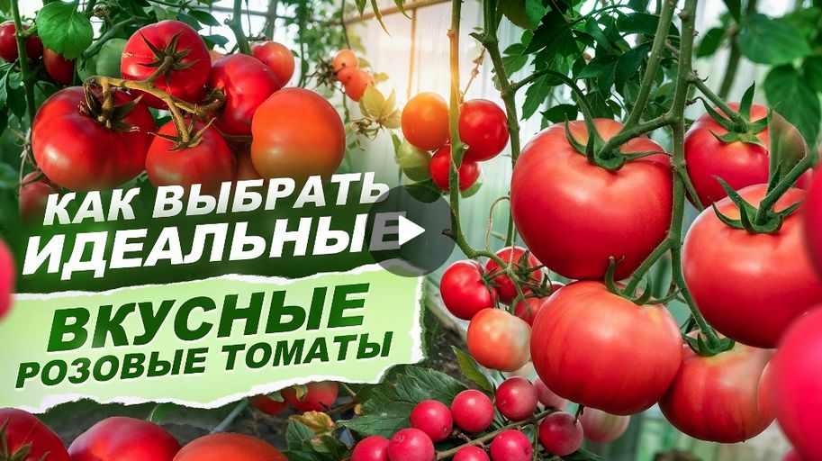 Топ 10 розовых томатов