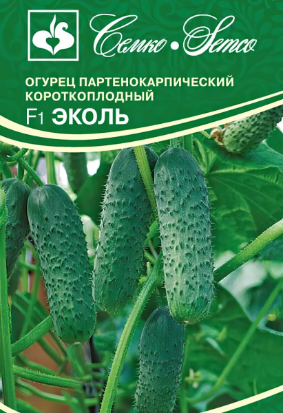 Огурец Эколь F1 (пакет 5 шт)
