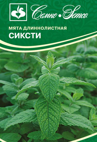Мята длиннолистная Сиксти (пакет 0,05 г)