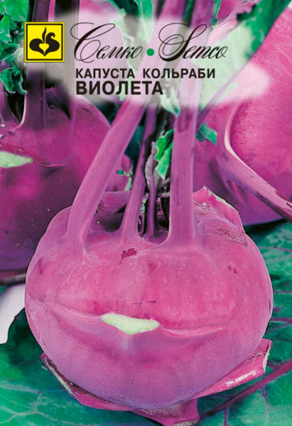Капуста кольраби Виолета (пакет 0,5 г)