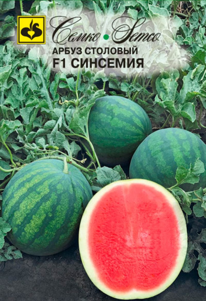 Арбуз Синсемия F1 (пакет 5 шт.)