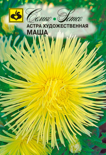 Цветы Астра художественная Маша (пакет 0.5 г)