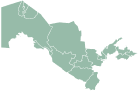 карта Узбекистан